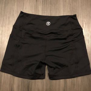 TYC heart booty shorts